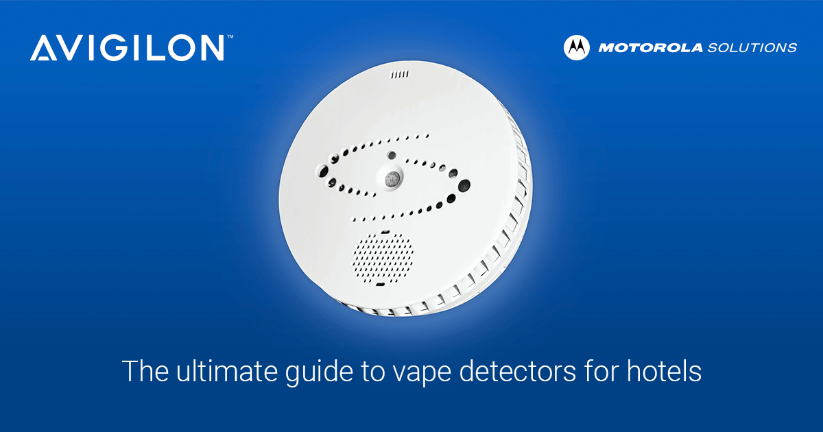 In Your Room Hotel Vape And Smoke Detector